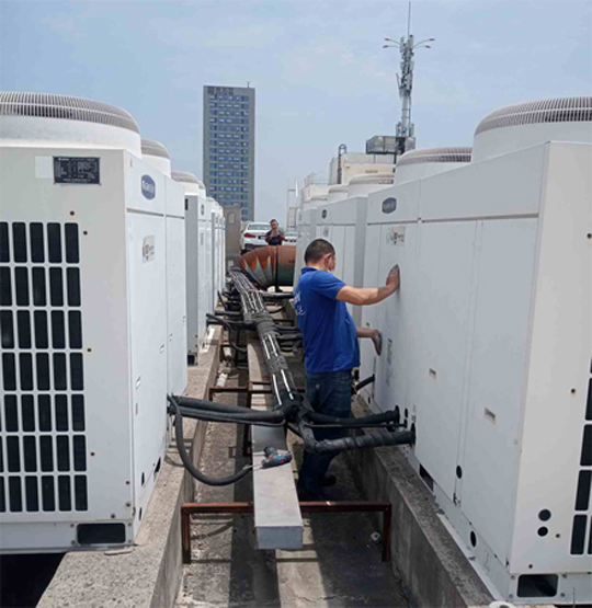 开封市中央空调制热和不制冷系统维修方法